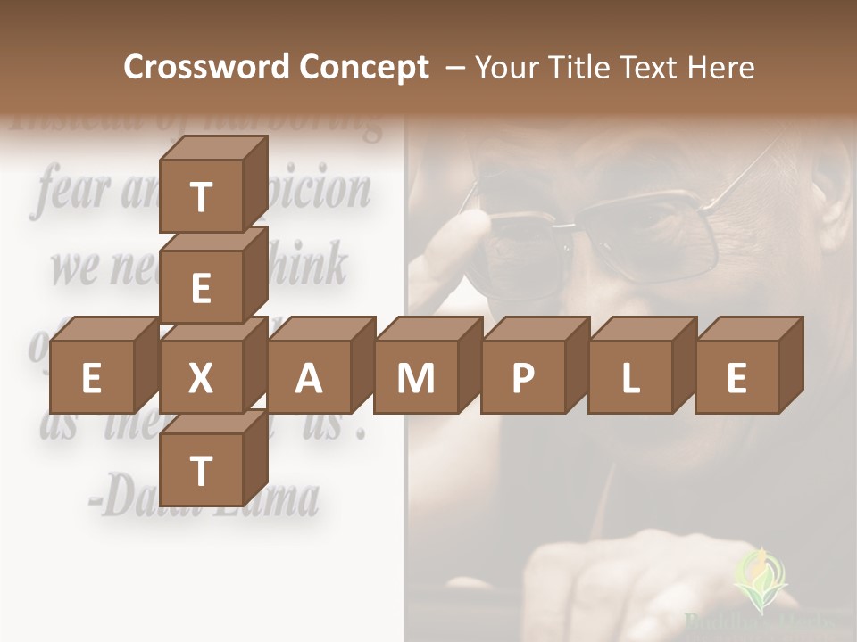 Hand Caregiver Elder PowerPoint Template