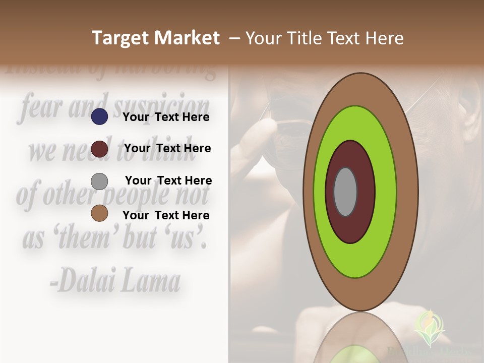 Hand Caregiver Elder PowerPoint Template