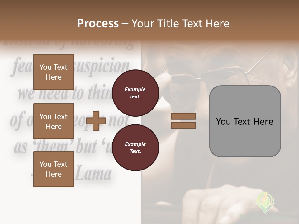 Hand Caregiver Elder PowerPoint Template