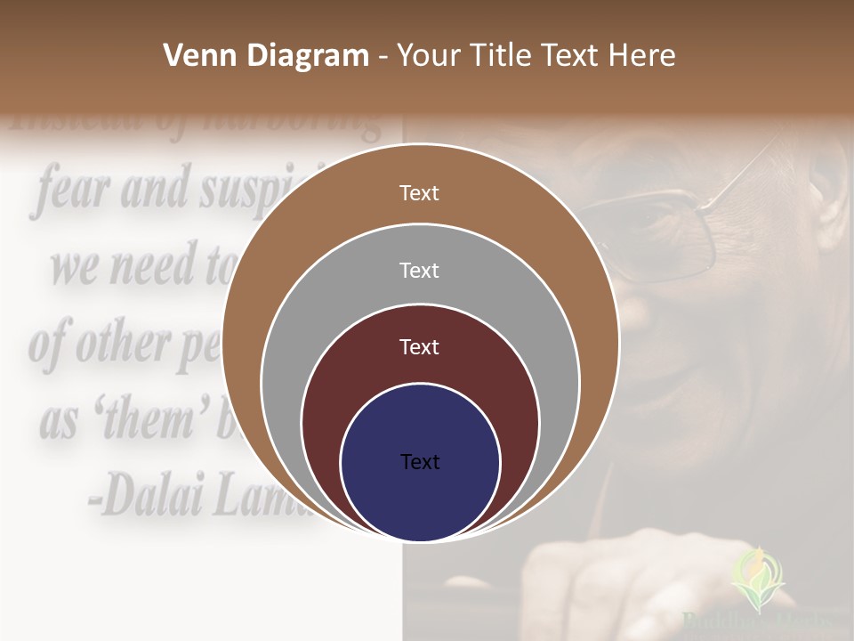 Hand Caregiver Elder PowerPoint Template