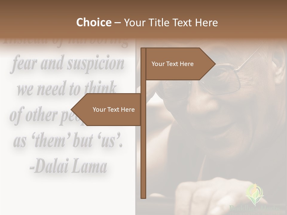 Hand Caregiver Elder PowerPoint Template