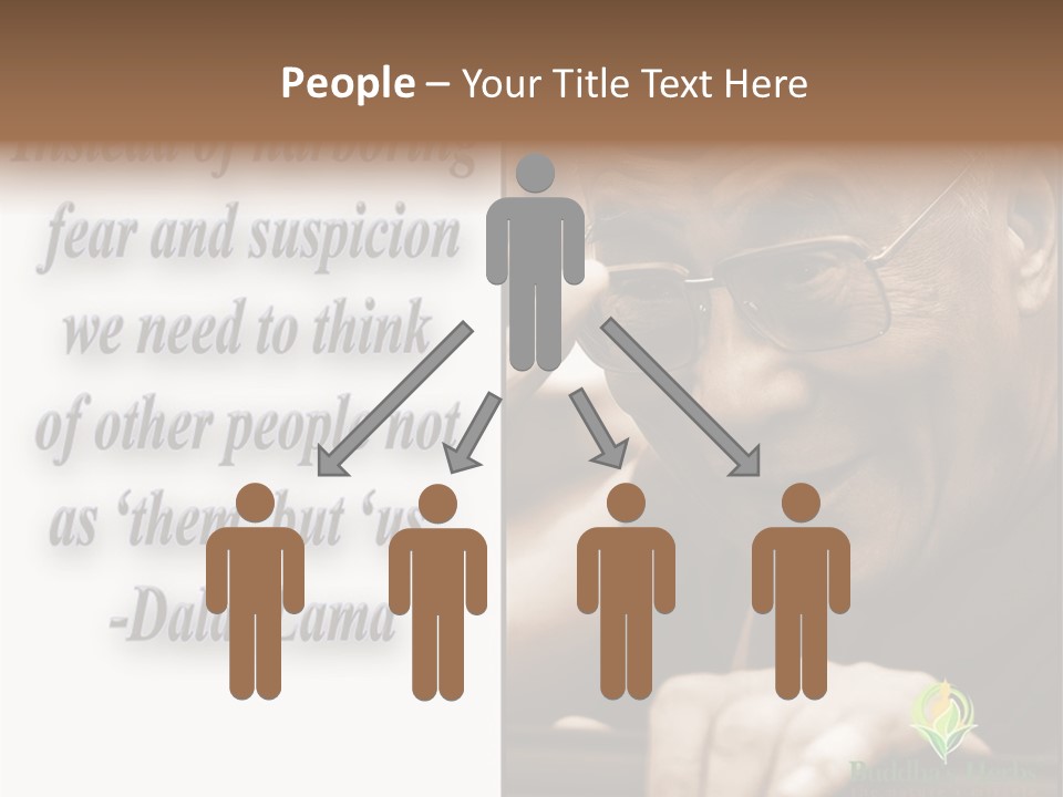 Hand Caregiver Elder PowerPoint Template