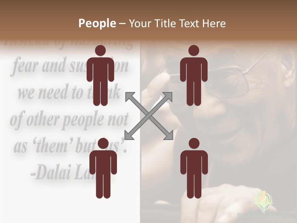 Hand Caregiver Elder PowerPoint Template