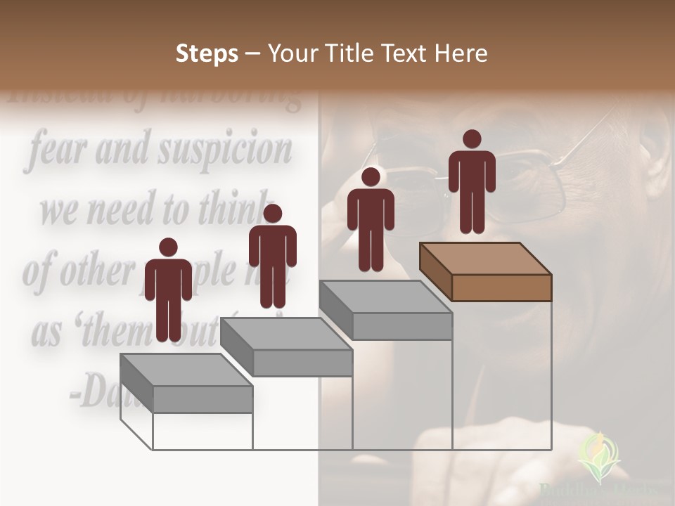 Hand Caregiver Elder PowerPoint Template