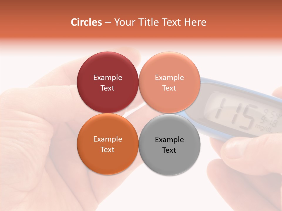 Helping Hand Elderly Hand PowerPoint Template