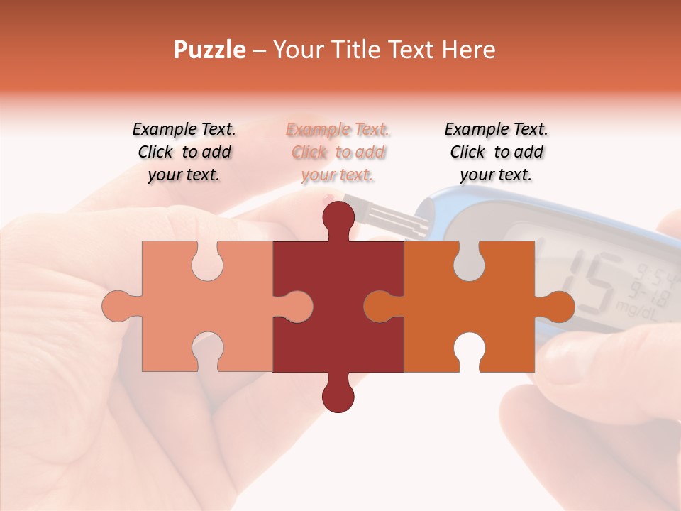 Helping Hand Elderly Hand PowerPoint Template