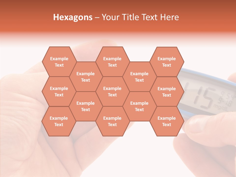 Helping Hand Elderly Hand PowerPoint Template