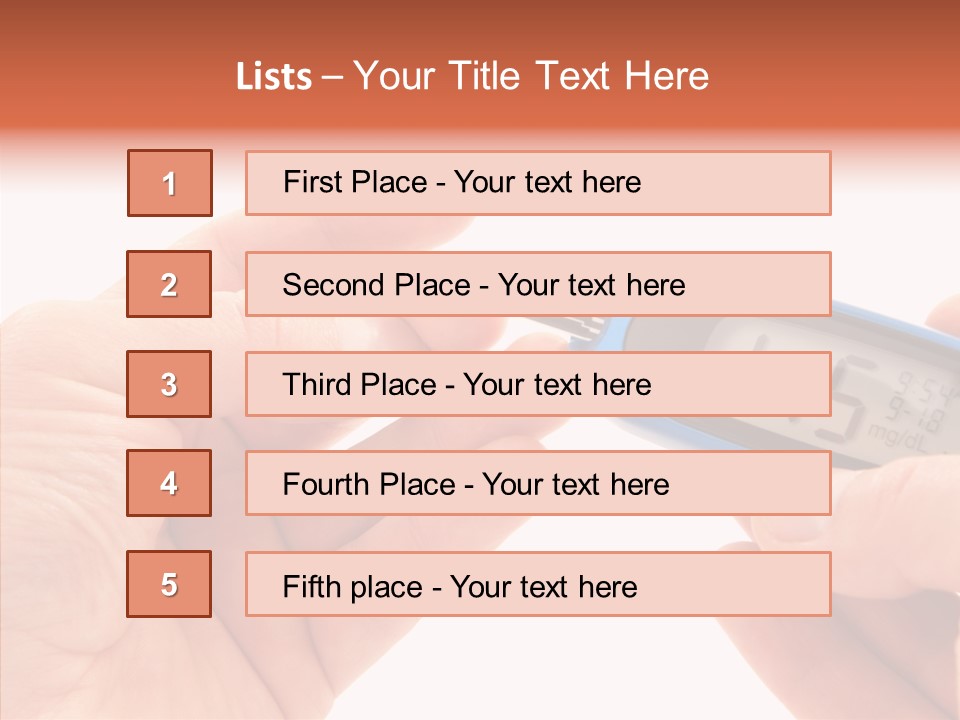 Helping Hand Elderly Hand PowerPoint Template