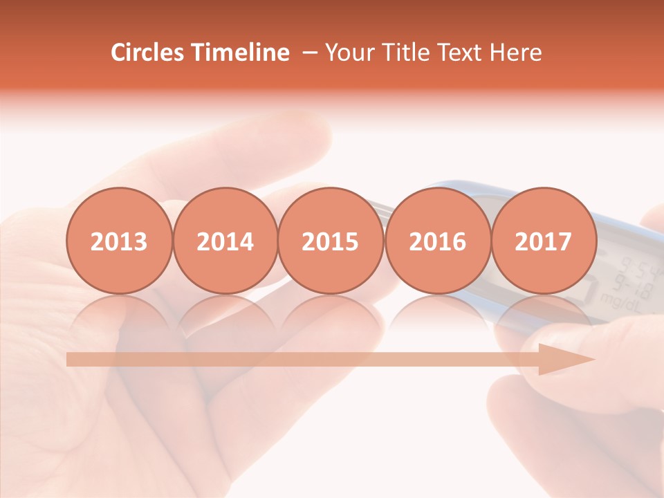 Helping Hand Elderly Hand PowerPoint Template