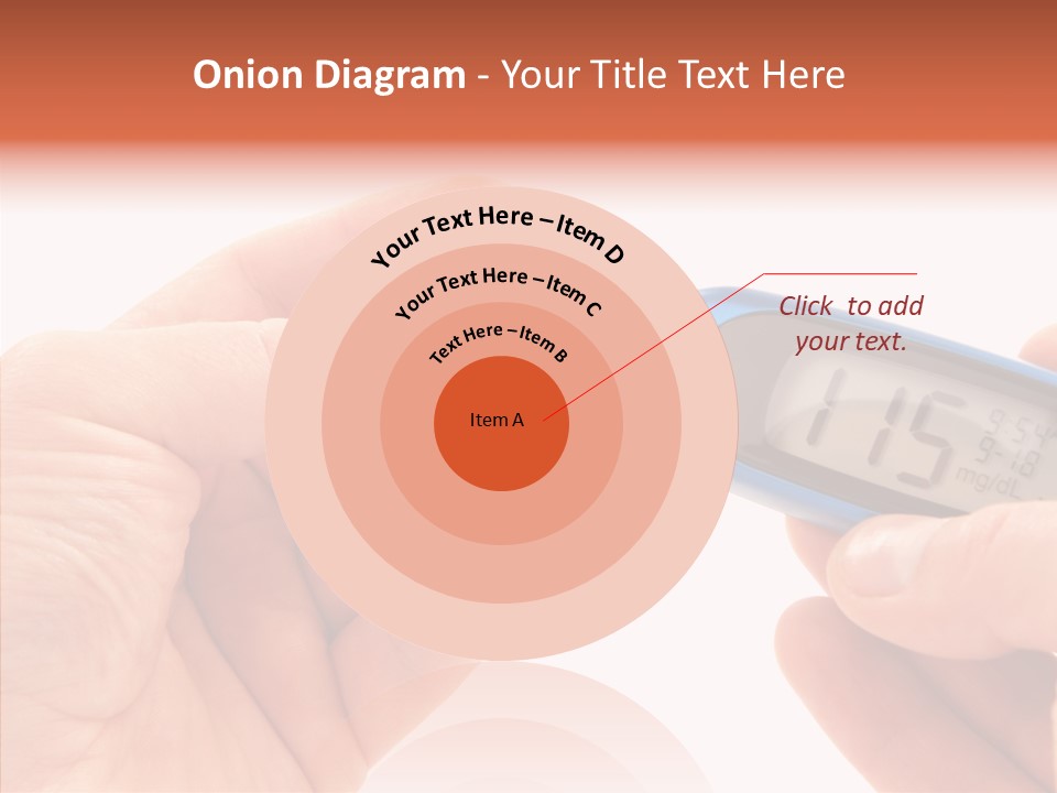 Helping Hand Elderly Hand PowerPoint Template