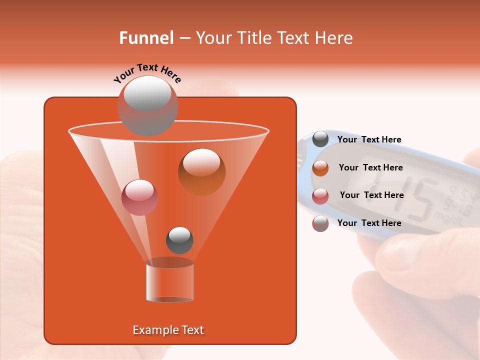 Helping Hand Elderly Hand PowerPoint Template