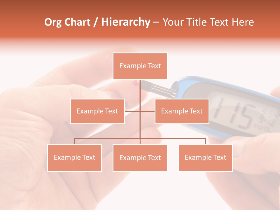 Helping Hand Elderly Hand PowerPoint Template