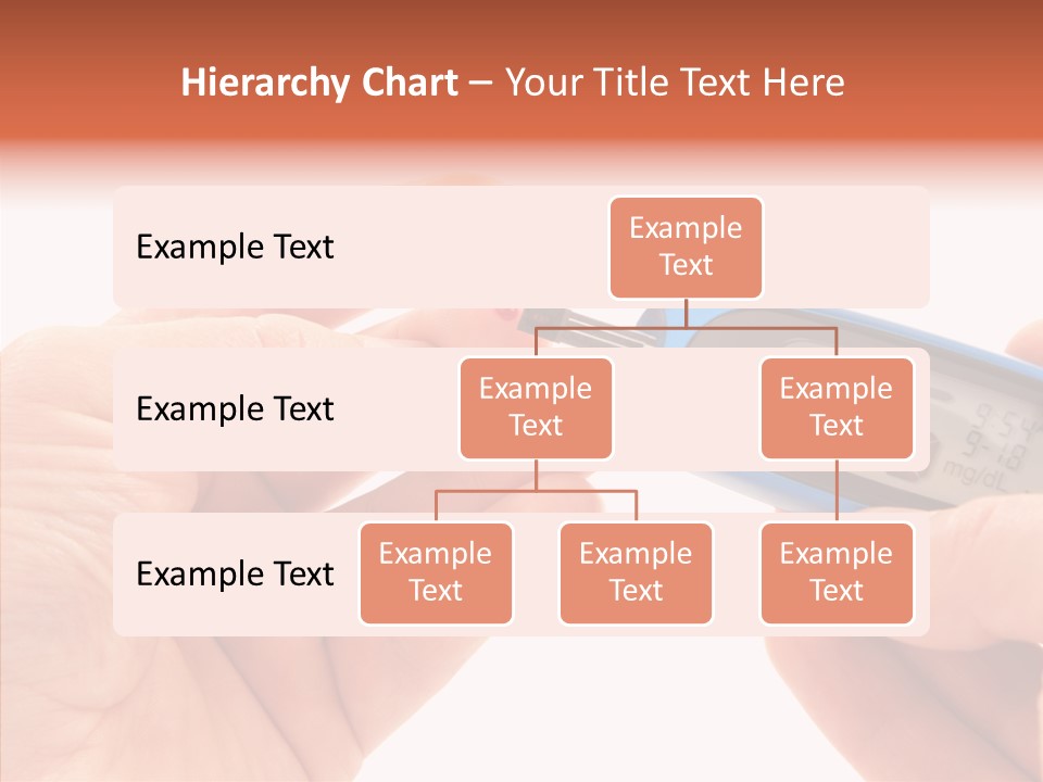 Helping Hand Elderly Hand PowerPoint Template