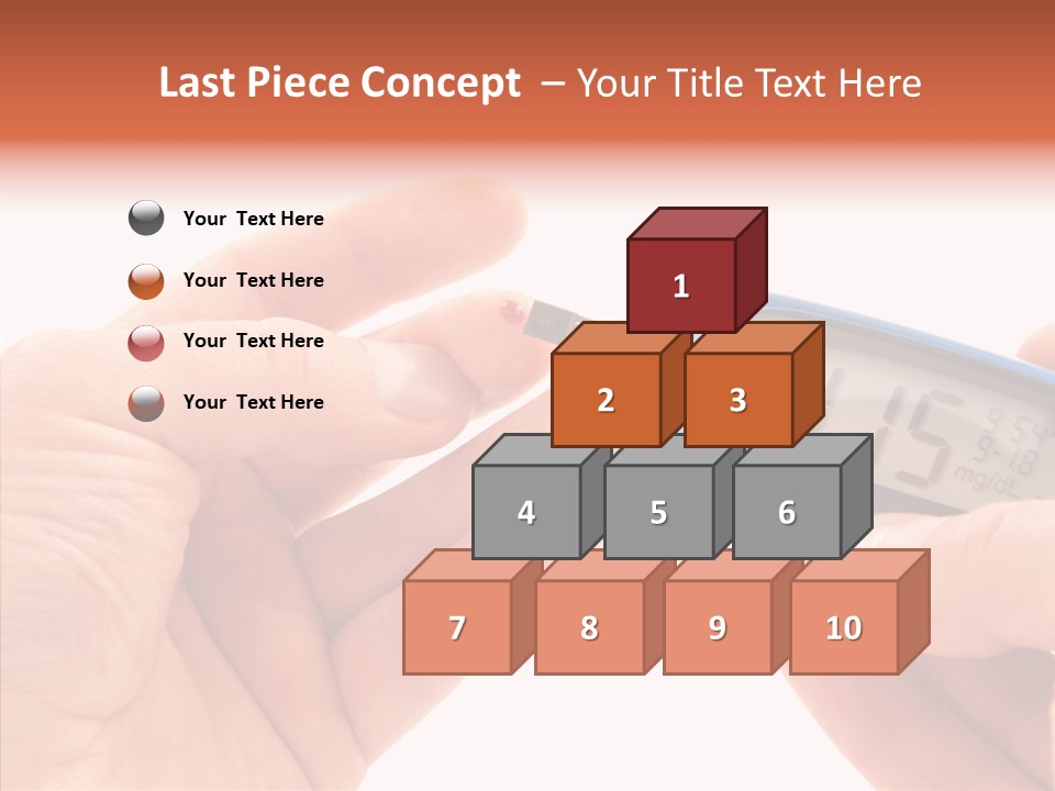 Helping Hand Elderly Hand PowerPoint Template