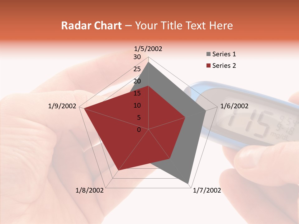 Helping Hand Elderly Hand PowerPoint Template