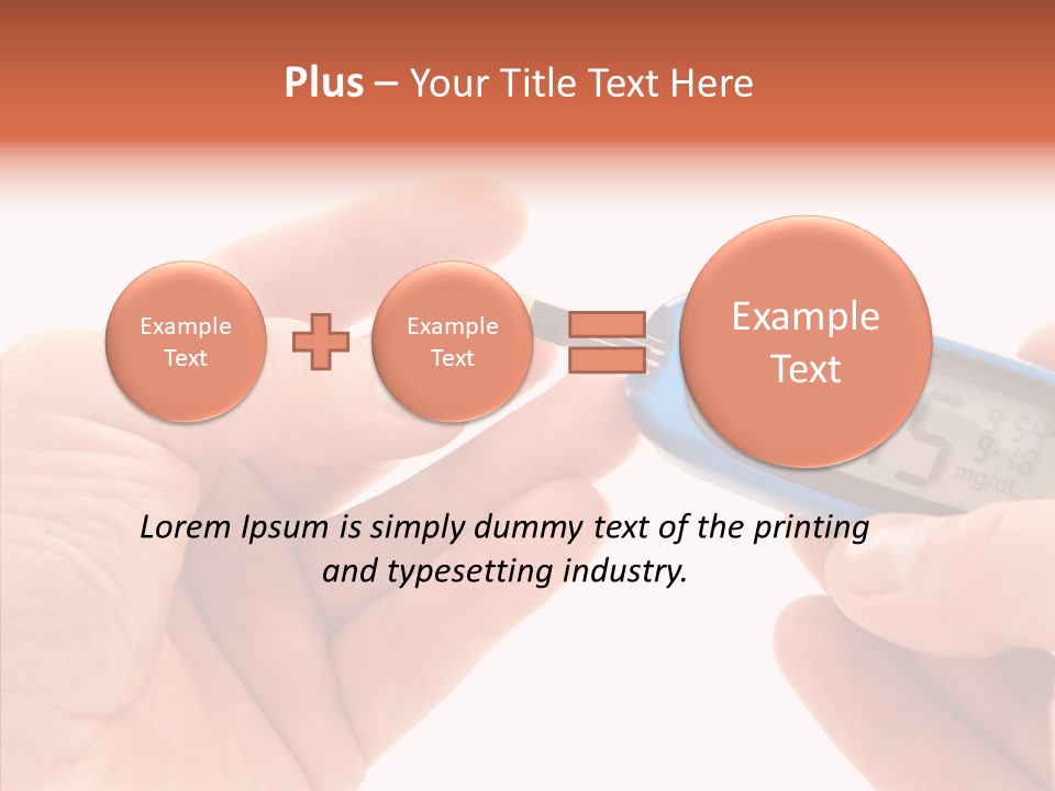 Helping Hand Elderly Hand PowerPoint Template