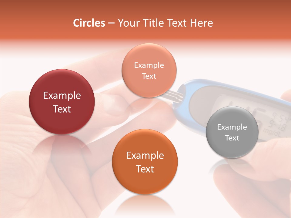 Helping Hand Elderly Hand PowerPoint Template