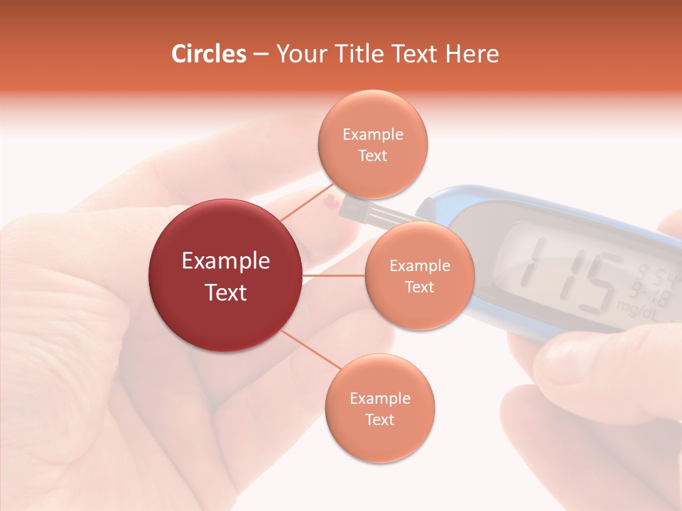 Helping Hand Elderly Hand PowerPoint Template