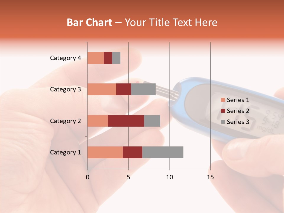 Helping Hand Elderly Hand PowerPoint Template