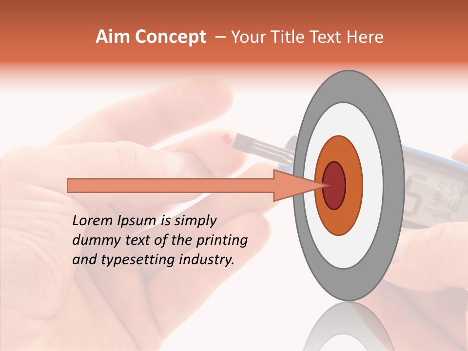 Helping Hand Elderly Hand PowerPoint Template