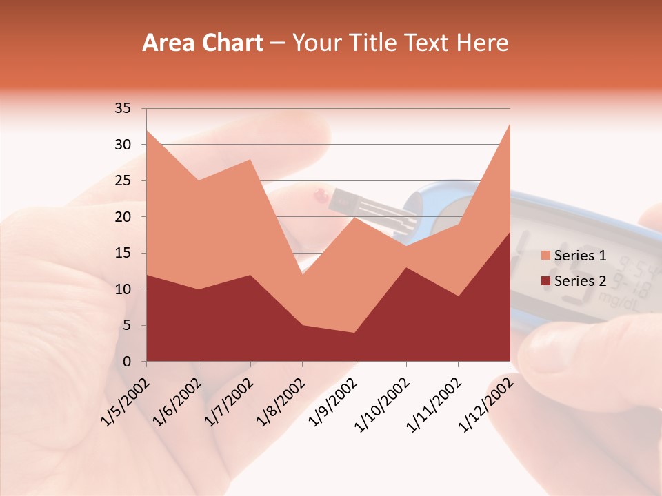 Helping Hand Elderly Hand PowerPoint Template
