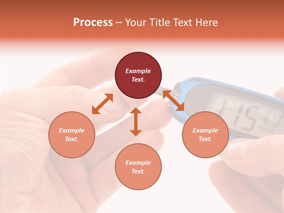 Helping Hand Elderly Hand PowerPoint Template