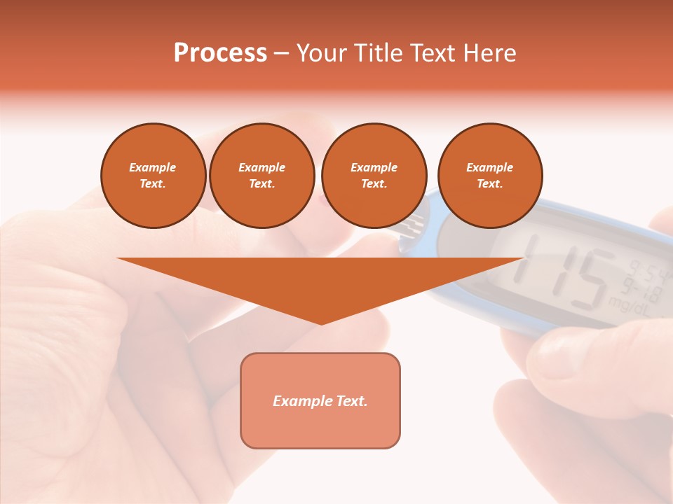 Helping Hand Elderly Hand PowerPoint Template