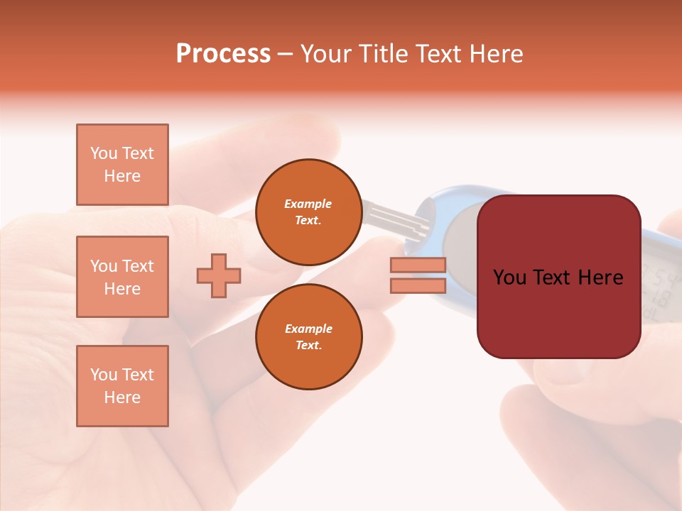 Helping Hand Elderly Hand PowerPoint Template