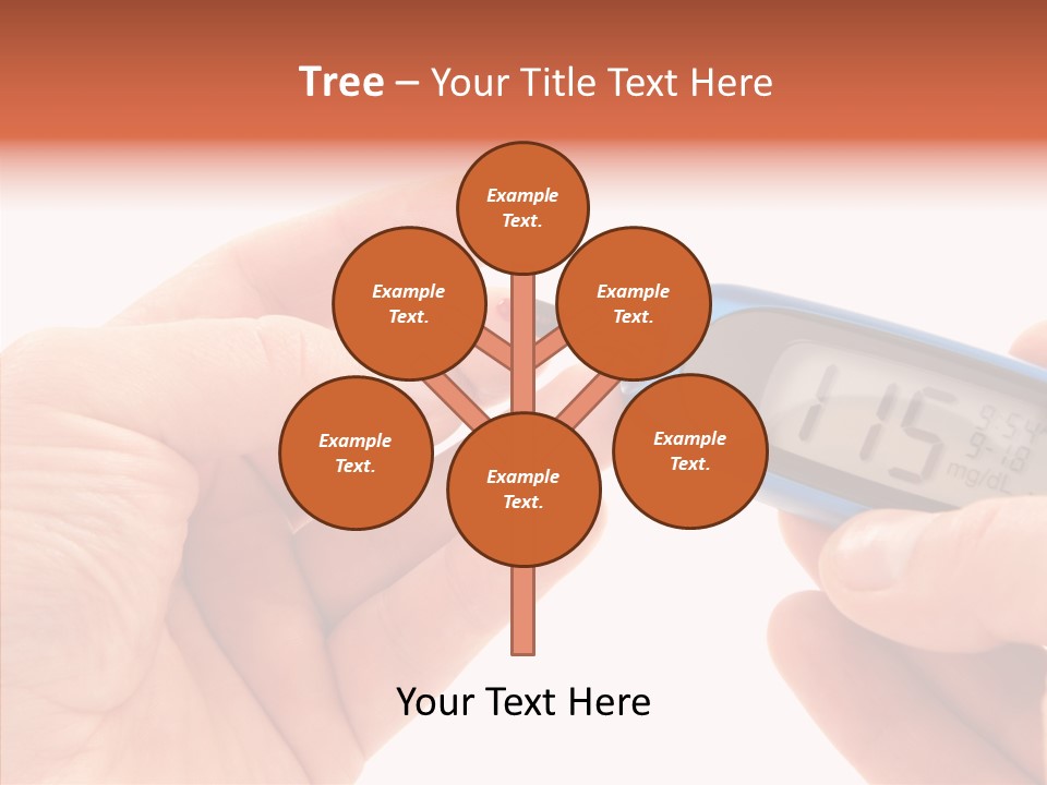 Helping Hand Elderly Hand PowerPoint Template