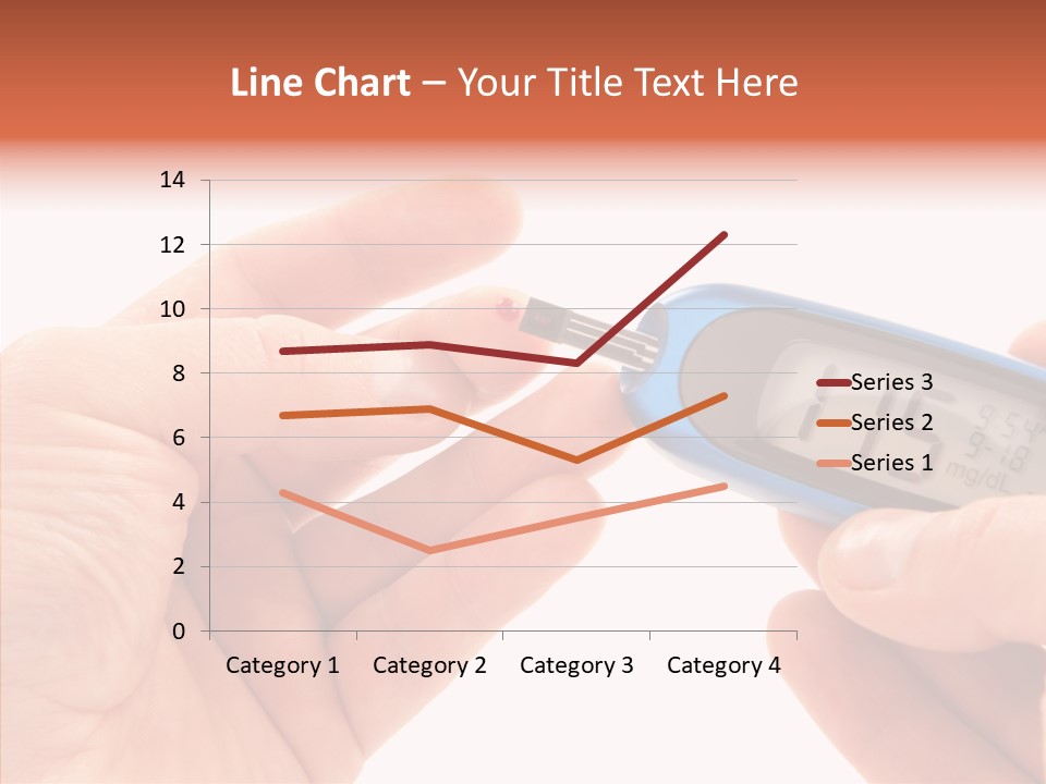 Helping Hand Elderly Hand PowerPoint Template