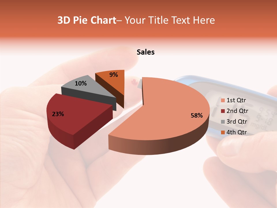 Helping Hand Elderly Hand PowerPoint Template