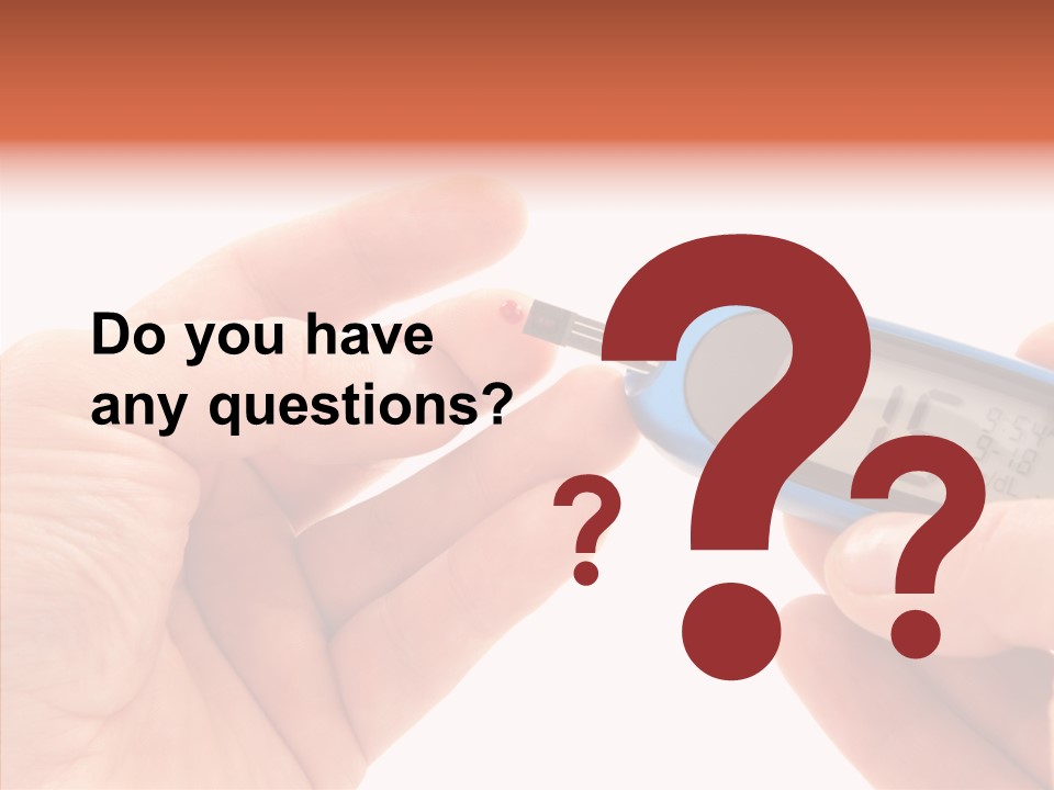 Helping Hand Elderly Hand PowerPoint Template