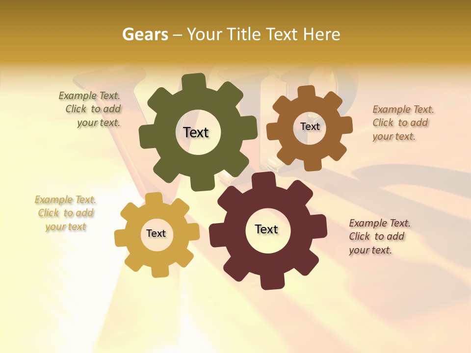 Female Grandmother Assist PowerPoint Template