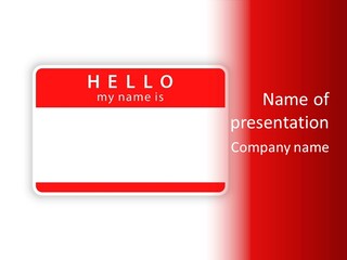 Adult Sharing Elder PowerPoint Template