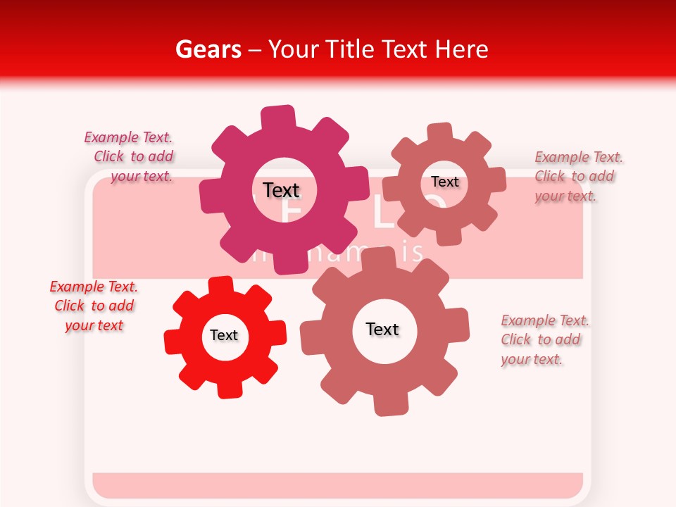 Adult Sharing Elder PowerPoint Template