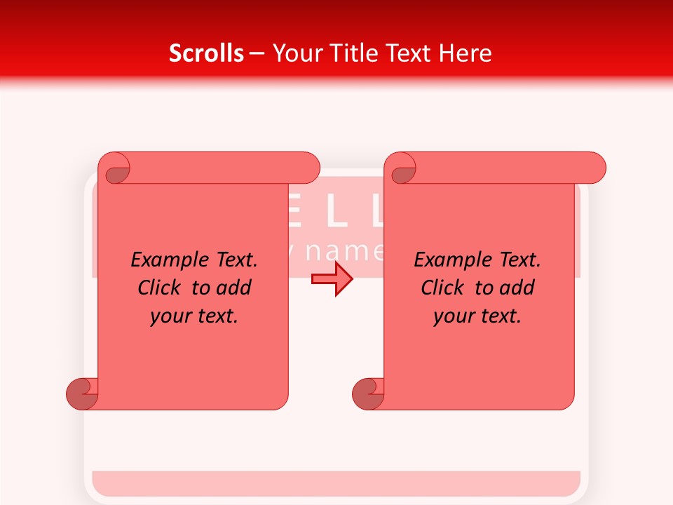 Adult Sharing Elder PowerPoint Template