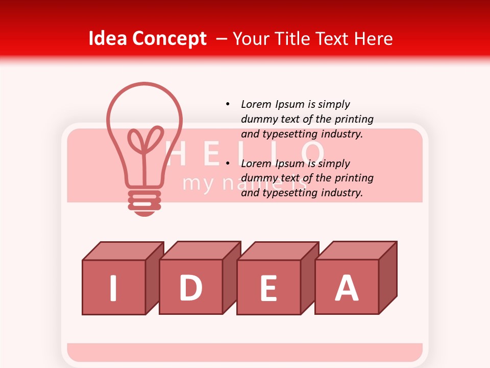 Adult Sharing Elder PowerPoint Template