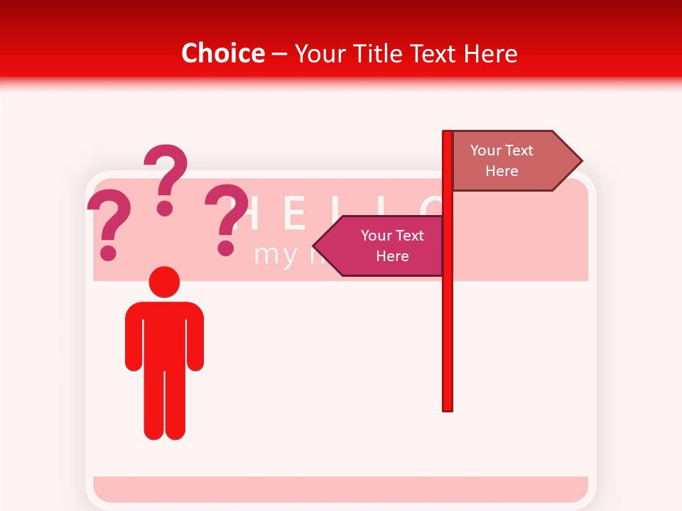 Adult Sharing Elder PowerPoint Template