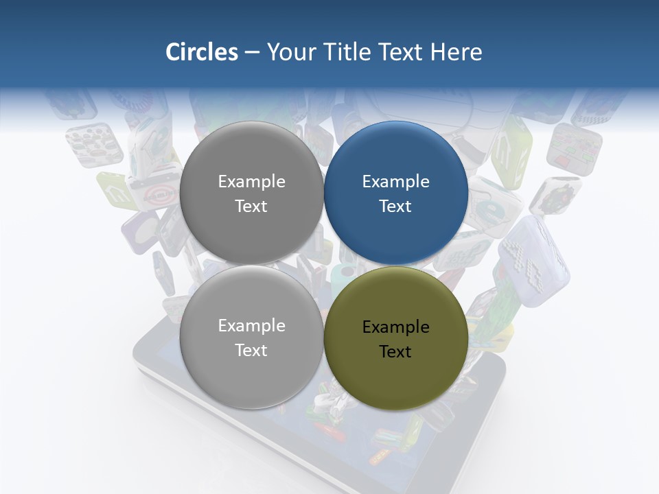 White Background Sharing Assist PowerPoint Template