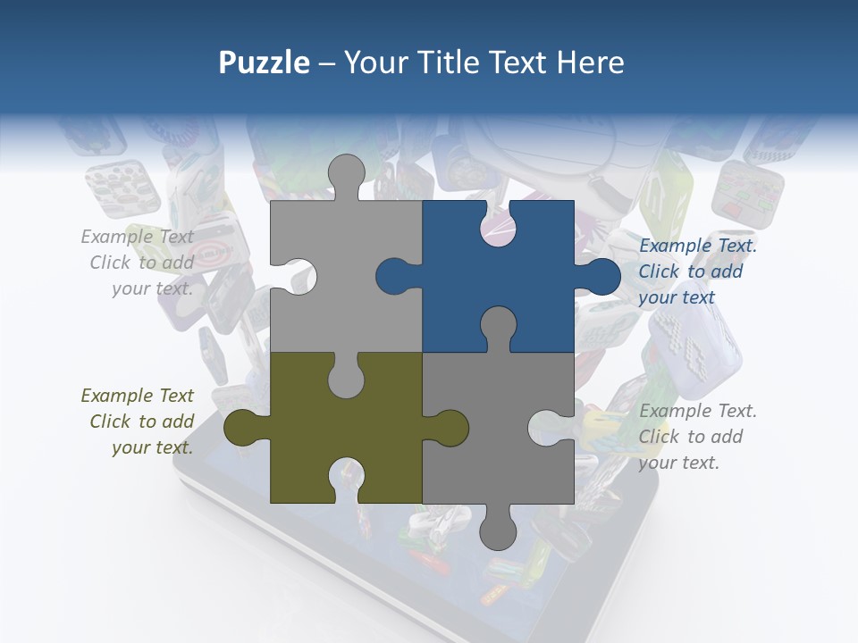 White Background Sharing Assist PowerPoint Template