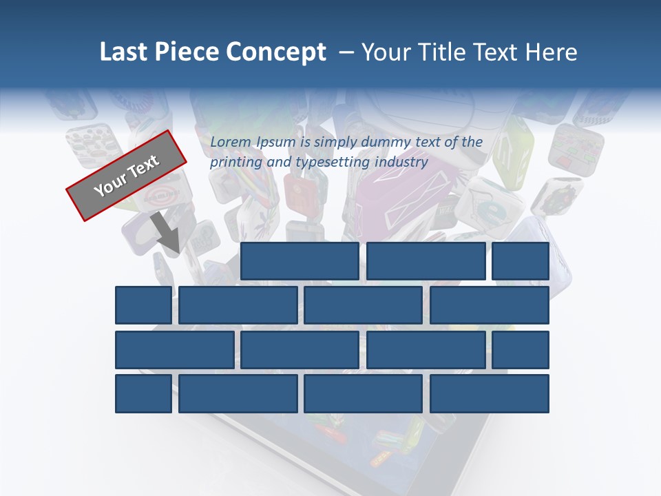 White Background Sharing Assist PowerPoint Template