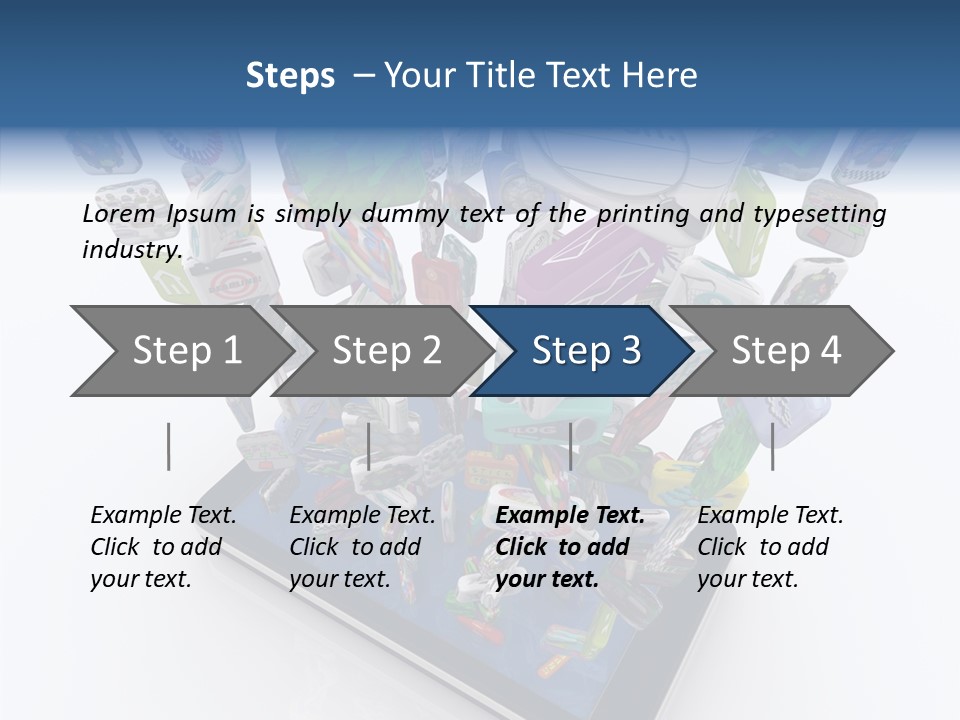 White Background Sharing Assist PowerPoint Template