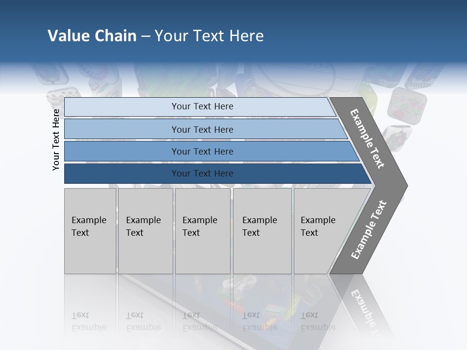 White Background Sharing Assist PowerPoint Template
