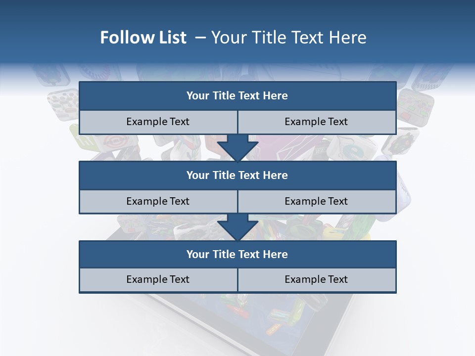 White Background Sharing Assist PowerPoint Template
