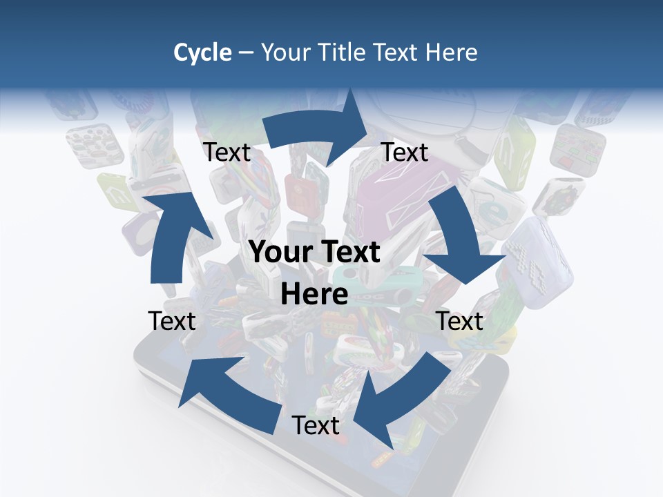 White Background Sharing Assist PowerPoint Template
