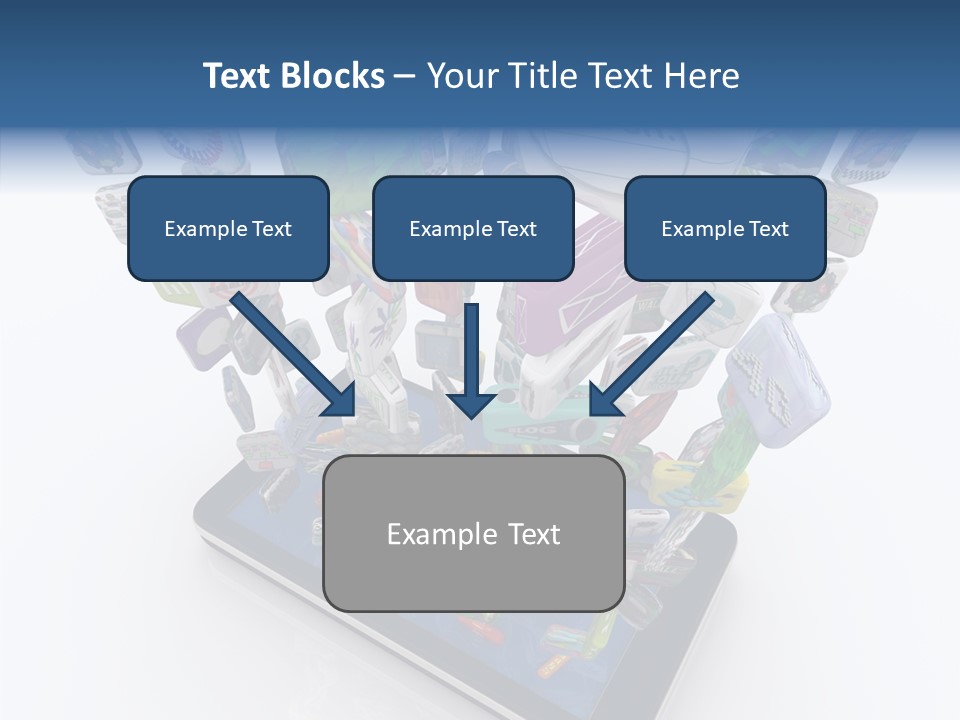 White Background Sharing Assist PowerPoint Template