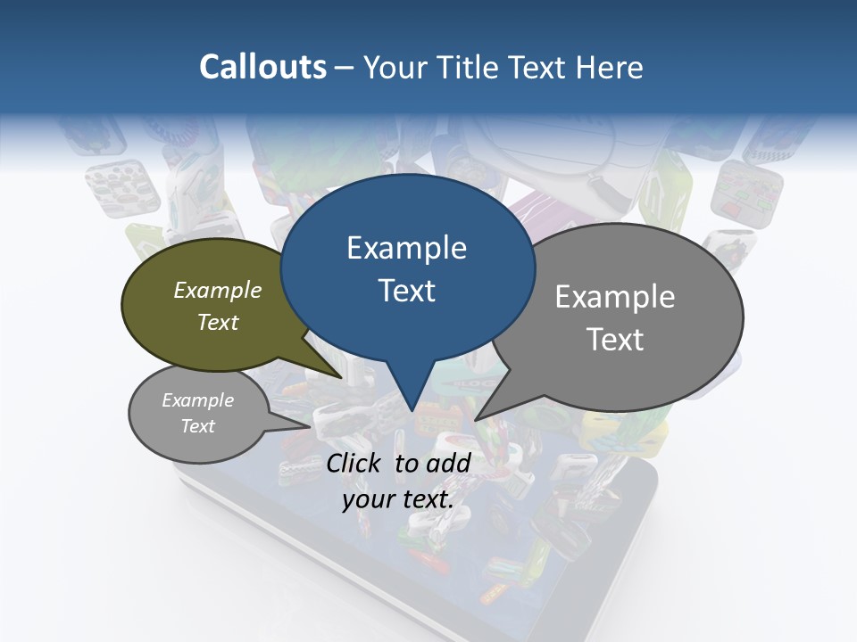 White Background Sharing Assist PowerPoint Template