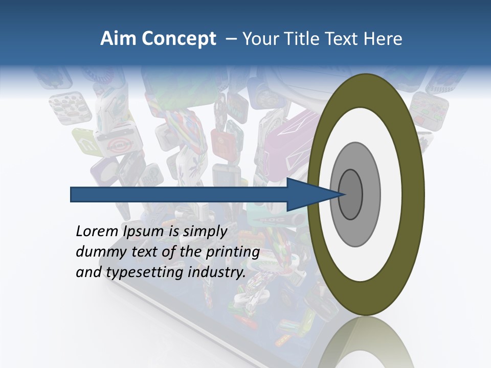 White Background Sharing Assist PowerPoint Template