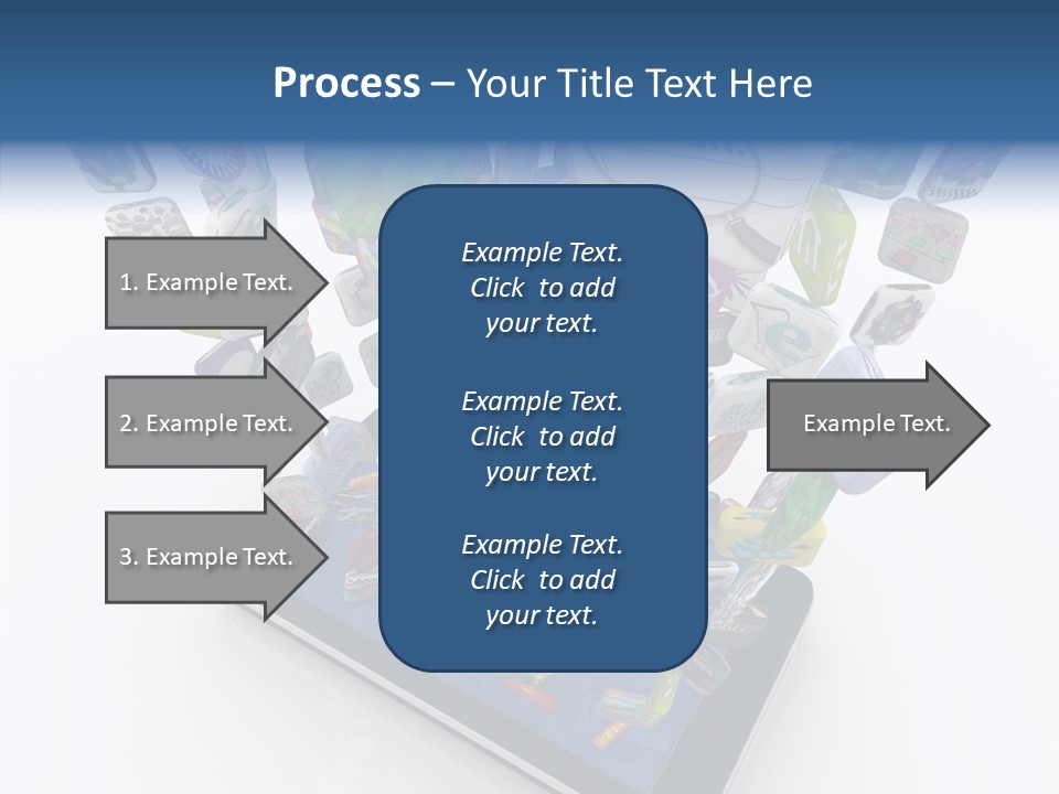 White Background Sharing Assist PowerPoint Template