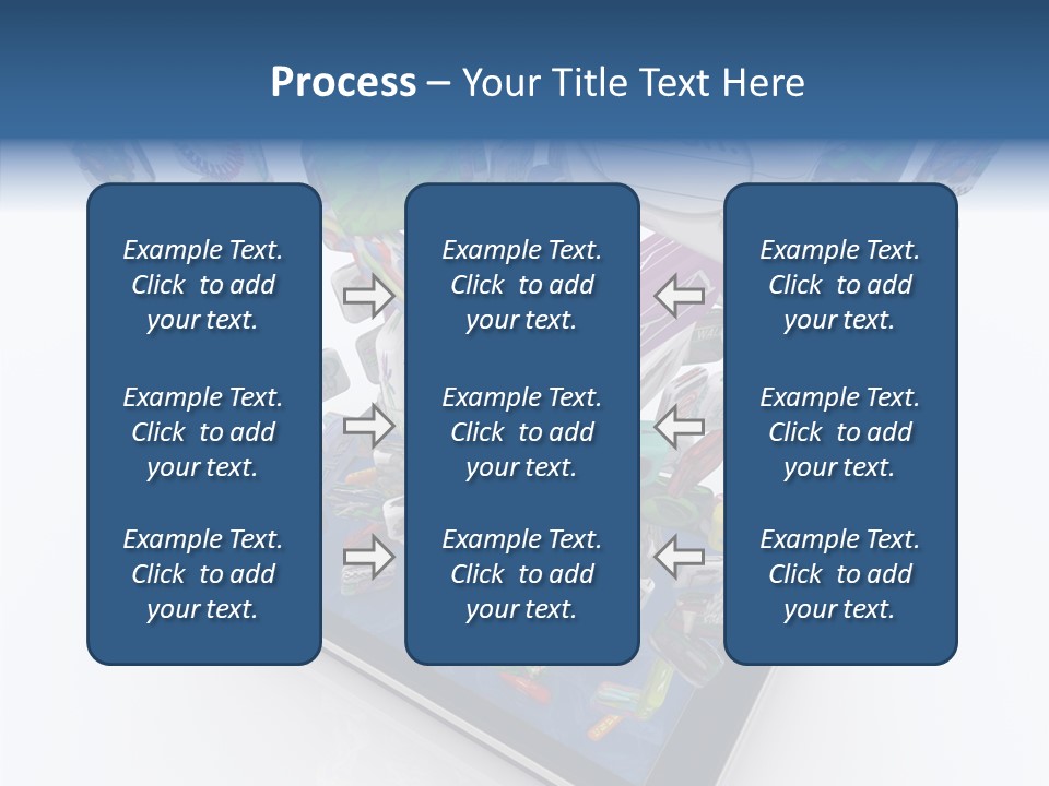 White Background Sharing Assist PowerPoint Template